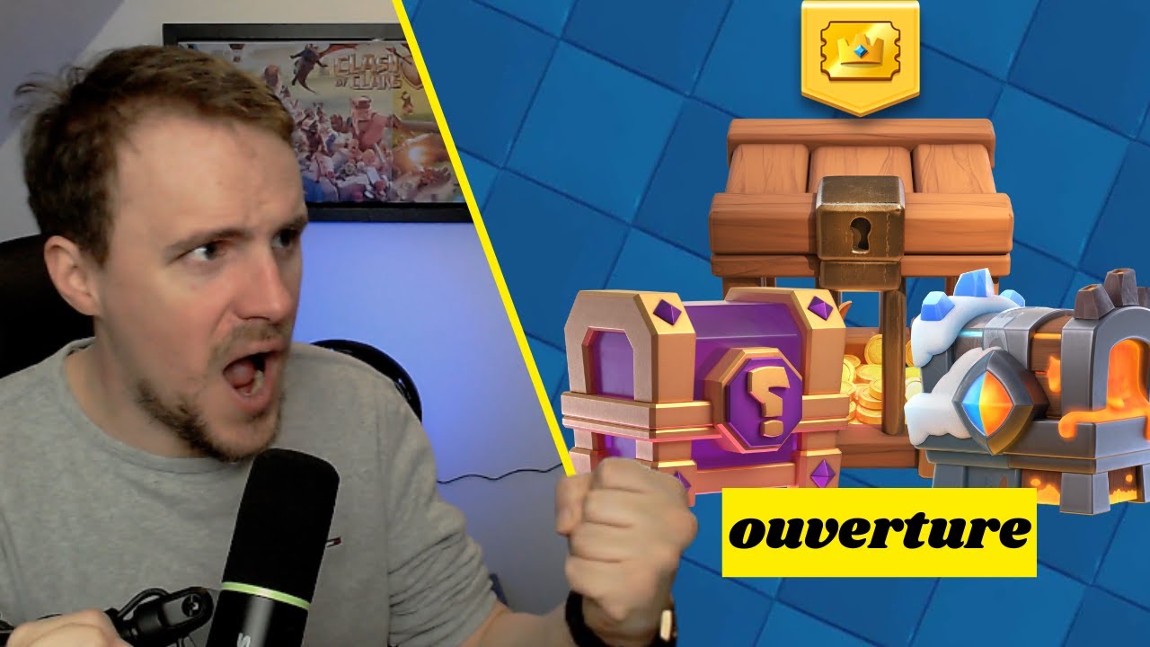 pack opening even + passes Live, je reprend clash royal