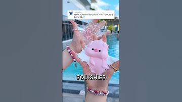 I LEFT MY TABA SQUISHIES IN THE POOL FOR 3 DAYS! 😱😳💦
