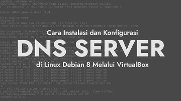 Cara Instalasi dan Konfigurasi DNS Server di Linux Debian 8.6