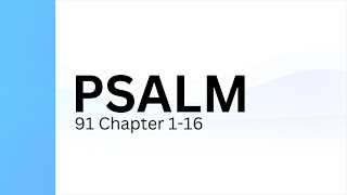 Psalm 91 | Holy Bible - Indian Sign Language Version (ISLV)