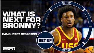 Bronny is NOT an NBA-level player right now! - Brian Windhorst | Get Up