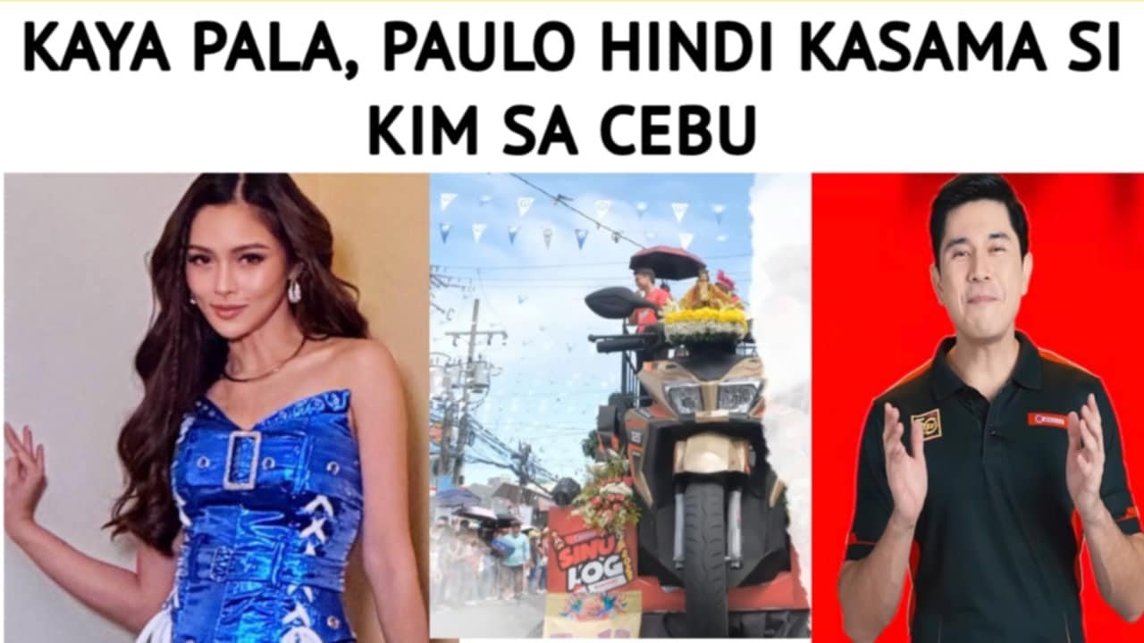KAYA PALA, PAULO HINDI KASAMA SI KIM SA CEBU