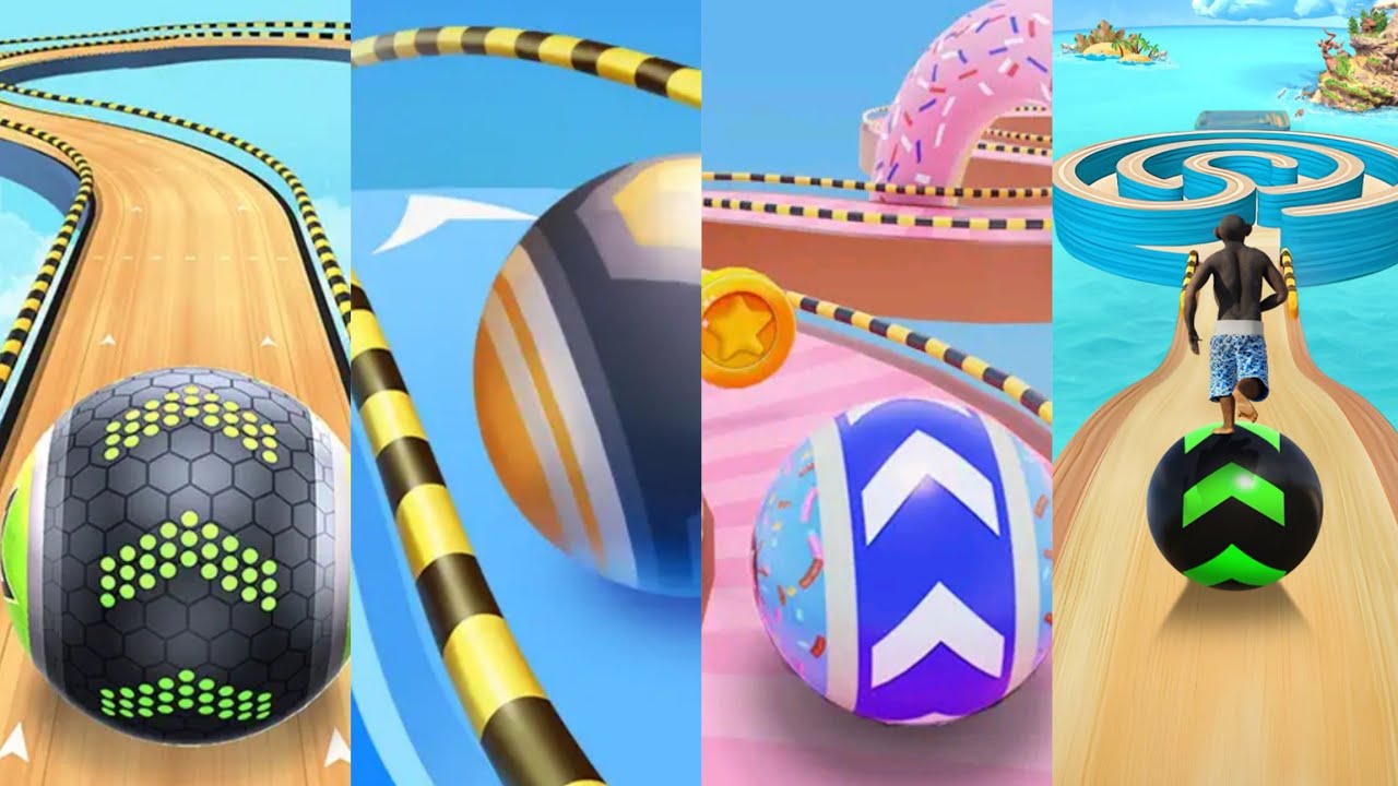 Going Balls VS Action Balls GyroSphere , Candy Ball Run Rolling Balls Master Walkthrough Part 184