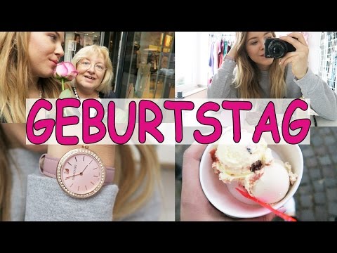 GEBURTSTAGSGESCHENKE, EIS ESSEN, ELTERN ZU BESUCH