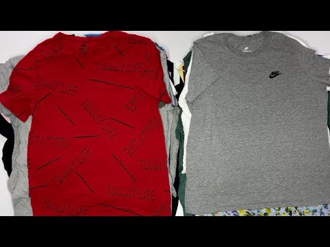 Футболки секонд-хенд мікс екстра від 10 кг, видео 3