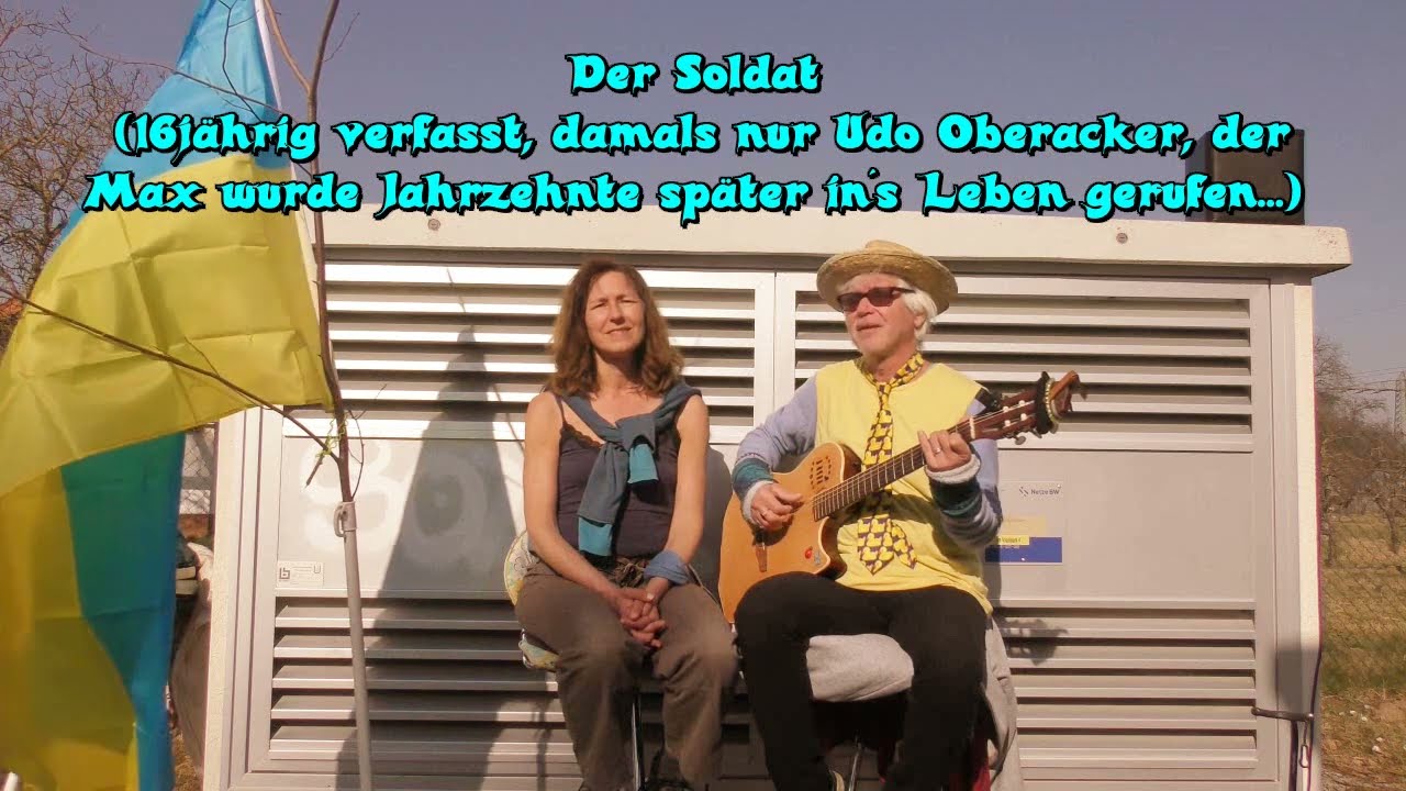 Der Soldat  (damals nur Udo Oberacker, der Max wurde Jahrzehnte später in´s Leben gerufen...)