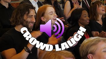 Crowd Laughing and Clapping Audio || Non - Copyright Audio