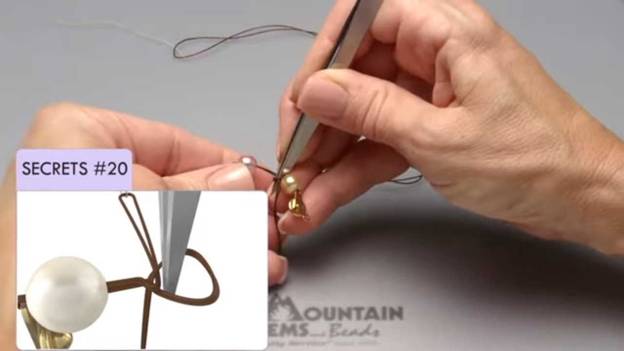 Video Tutorial - Secrets to Using a Bead Knotting Tool - Fire