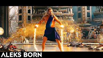 Arash - Boro Boro (Nippandab Remix) _ Thor Vs Zeus [Full Fight Scene]