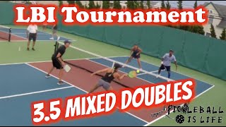 Stephanie Coe & Fred Manno v  Vicky Smith & Nick Fragale   LBI 19 59 3 5 Mixed Doubles