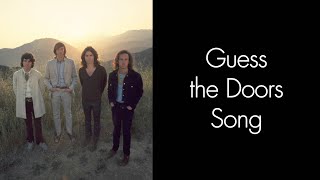 Can you guess these The Doors songs in only 1 second? | Part 1 (of 3)