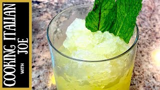 Italian Lemon Ice Granita | Cooking Italian with Joe