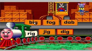 Reader Rabbit 1 (1994) Word Train Level 3