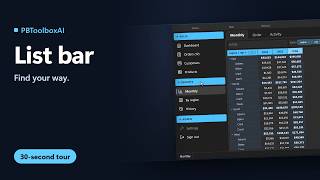 Details List bar for PowerBuilder – Find your way | PBToolboxAI News