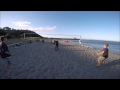 First person beach volleyball