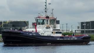 Seabulk Trinity ROTORTUG On the Seddon Channel @ PORT TAMPA BAY FLORIDA.