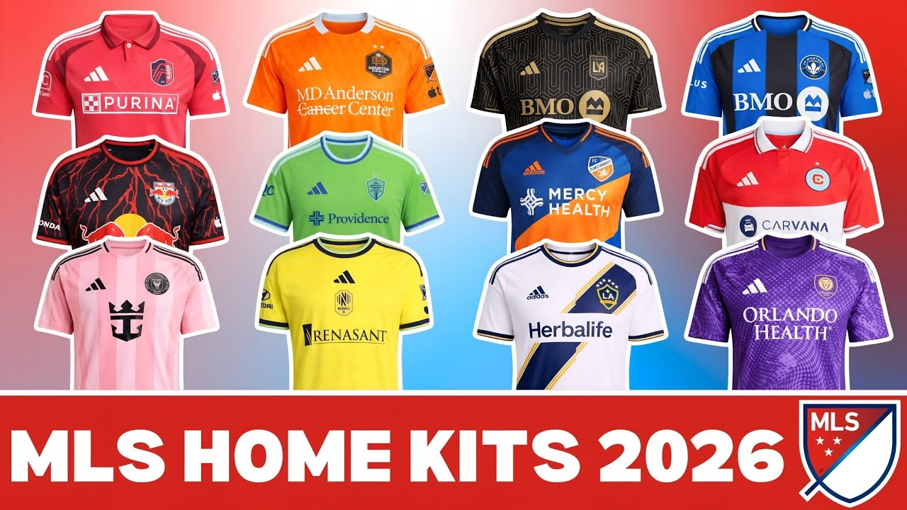 MLS 2026 Home Kits Revealed 🔥 Every Team’s New Look | Full League Breakdown