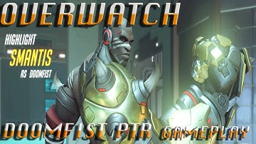 Doomfist Gameplay - Overwatch PTR - First Look