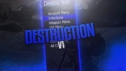 Multi Cod Mod Menu | Destruction v1 | Admin | FREE to subscribers