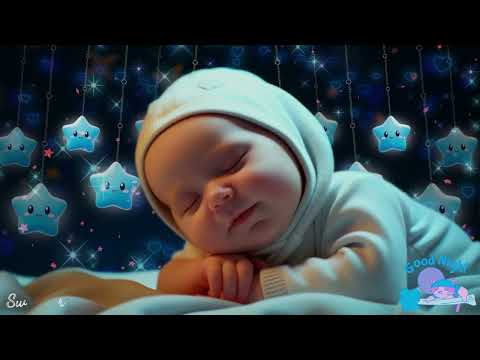 Overcome Insomnia in 3 Minutes 🌙 Baby Sleep Music with Mozart & Brahms Lullabies | Sweet Dreams