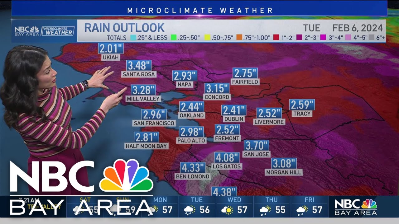 Bay Area Forecast: Bracing for wind, heavy rain - YouTube
