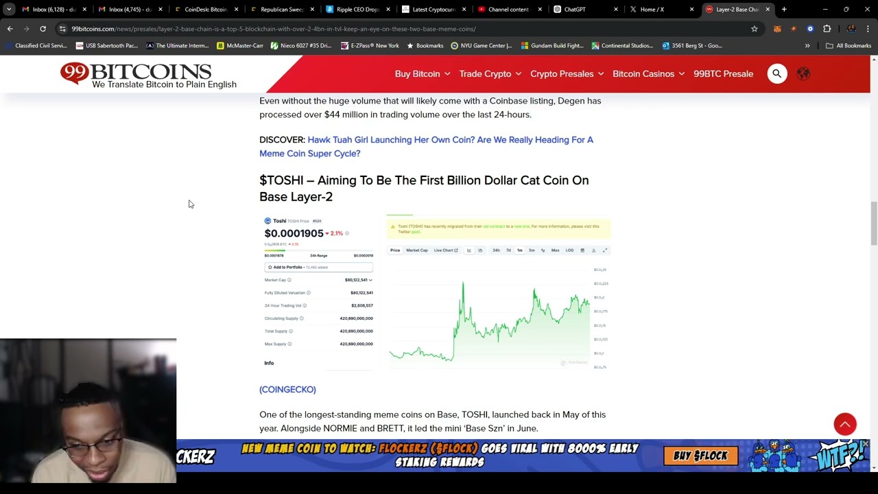 Base Chain Surpasses $2.4B TVL! Keep an Eye on These Two Explosive Meme Coins