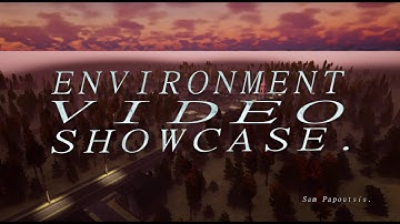 Environment showcase video render