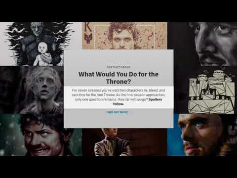 Vidéo: HBO Cache Six Trônes De Fer Dans Le Monde Entier Pour Promouvoir Game Of Thrones