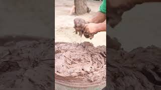 How Tile Is Made – Terracotta Saltillo #fyp | Clay Imports (#shorts)