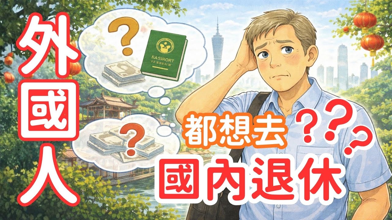 【攞外國護照，仲可唔可以返內地退休？】97年前後，結果可以好唔同。今集講一下外國人點合法長住國內？