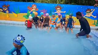 Preprimary Swimming Fun Activity Water Play Day At Luxor World School, Dindigul