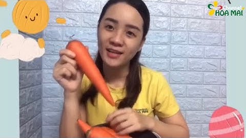 Đặc điểm và lợi ích của Củ Cà Rốt | Mầm non Hoa Mai Gò Vấp