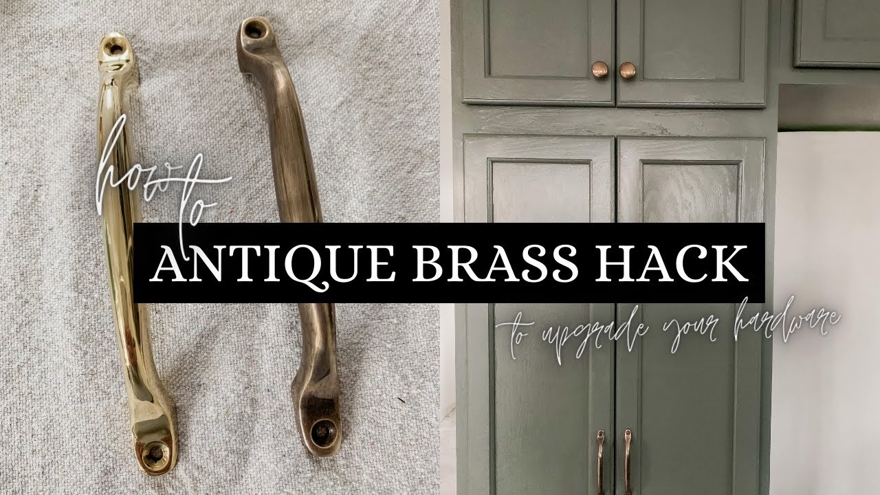 ANTIQUE BRASS HACK TO UPGRADE YOUR HARDWARE