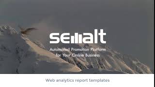 web analytics report templates - Semalt