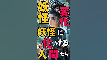 【4選】妖怪変化-妖怪に化ける人間たち#妖怪#yokai#都市伝説#ai妖怪#aiart#aivideo#aianimation#AI動画#aishorts#aishortsmovie#shorts