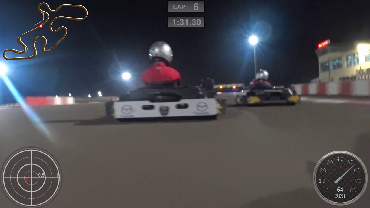Some fun Arrive and Drive laps at Al Ain Raceway Kart Circuit - YouTube