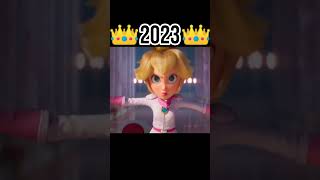 Evolution Of Super Mario, Princess Peach and Luigi #shorts #evolution