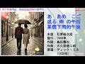 石原裕次郎(原唱:ディック・ミネ) 或る雨の午后(某個下雨的午後)#石原裕次郎 #ディック・ミネ #或る雨の午后 #日本懷舊歌曲 #唱歌學日語 #CMinTW