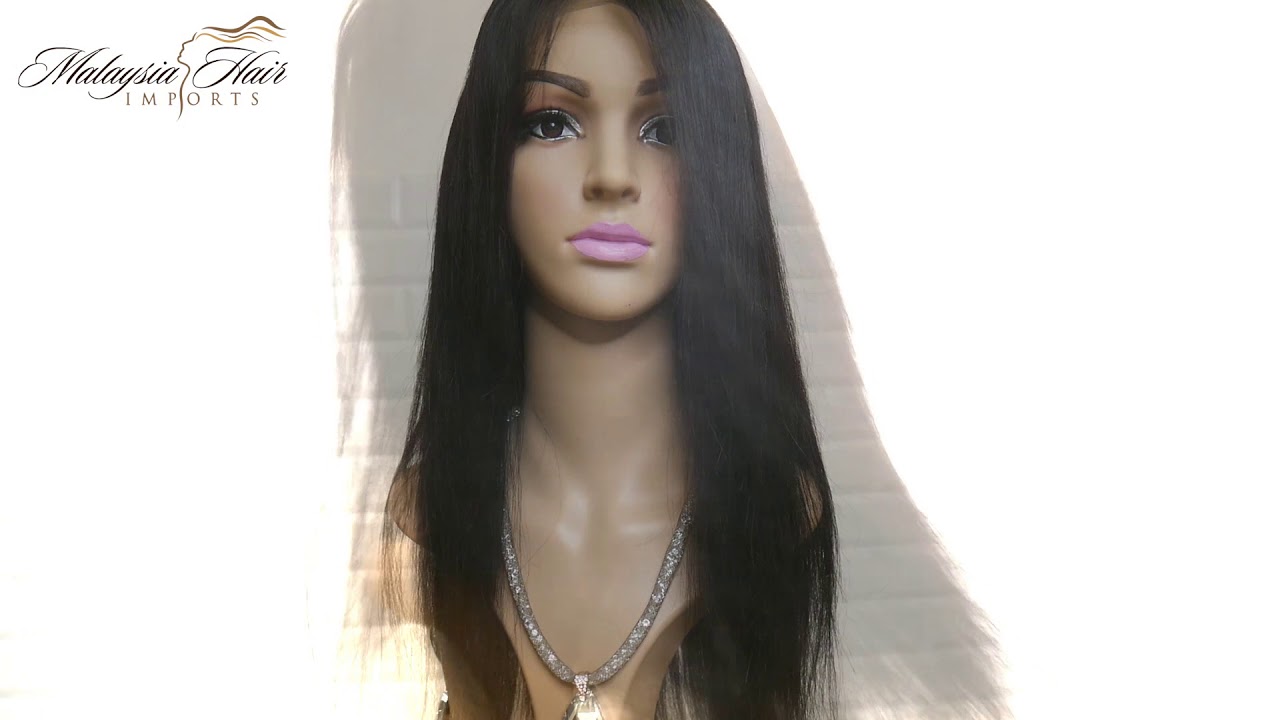 Full Lace Wig 100 Human Hair Wigs Malaysia Hair Imports YouTube