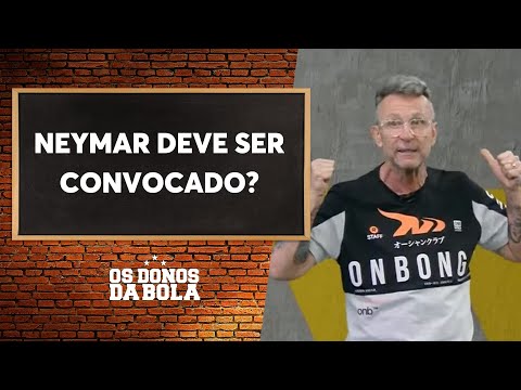 Neto questiona se Neymar deve ser convocado: "Não dá para Seleção correr para ele"