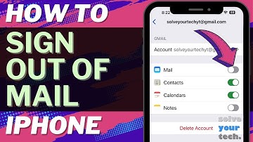 iOS 17: How to Sign Out of Mail on iPhone