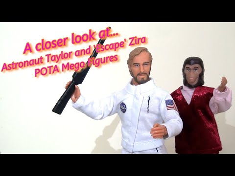 A closer look at Mego Planet of the Apes - Astronaut Taylor and