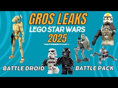 NOUVEAUX LEAKS LEGO STAR WARS ÉTÉ 2025 - YouTube