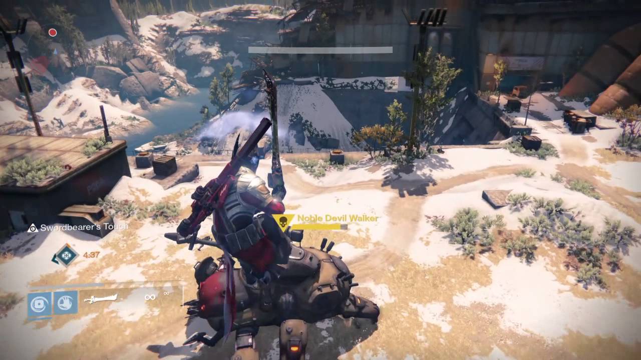 Kill devil walker with sword.