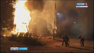 В Петрозаводске при пожаре погибла женщина В Петрозаводске при пожаре погибла женщина
