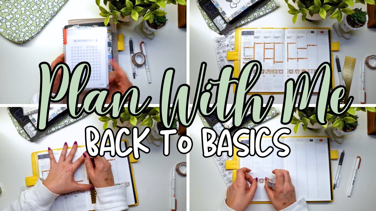 Plan With Me | Back to a Functional & Minimalistic Weekly Spread