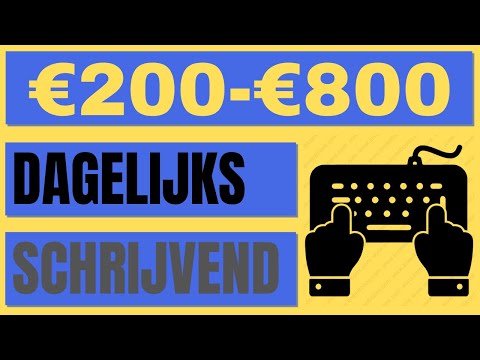 Video: Snel Online Geld Verdienen