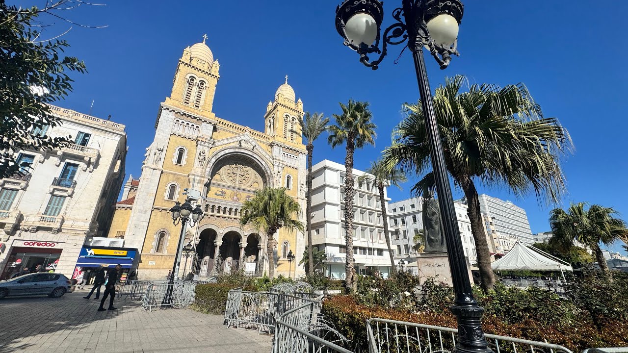 Tunis Medina Habib Bourguiba Walk Tour 4K | Tunisia 2025 | Medina, Souk & New City