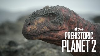 Rajasaurus hunting baby Isisaurus  [Prehistoric Planet] season 2