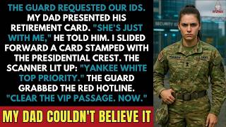 “She’s Not Important,” He Told the Guard… Seconds Later My ID Proved Him Wrong..